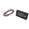 Golf Cart Voltage Meter Lcd Golf Cart Battery Indicator With Temperature Sensor Voltmeter Gauge Motor Cart Marine Boat Vehicle