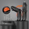 Professional Home Improvement Tool Rechargeable Electric Screwdriver Set, Adjustable Torque And Ergonomic Grip Screwdriver, for Curtain Rails
