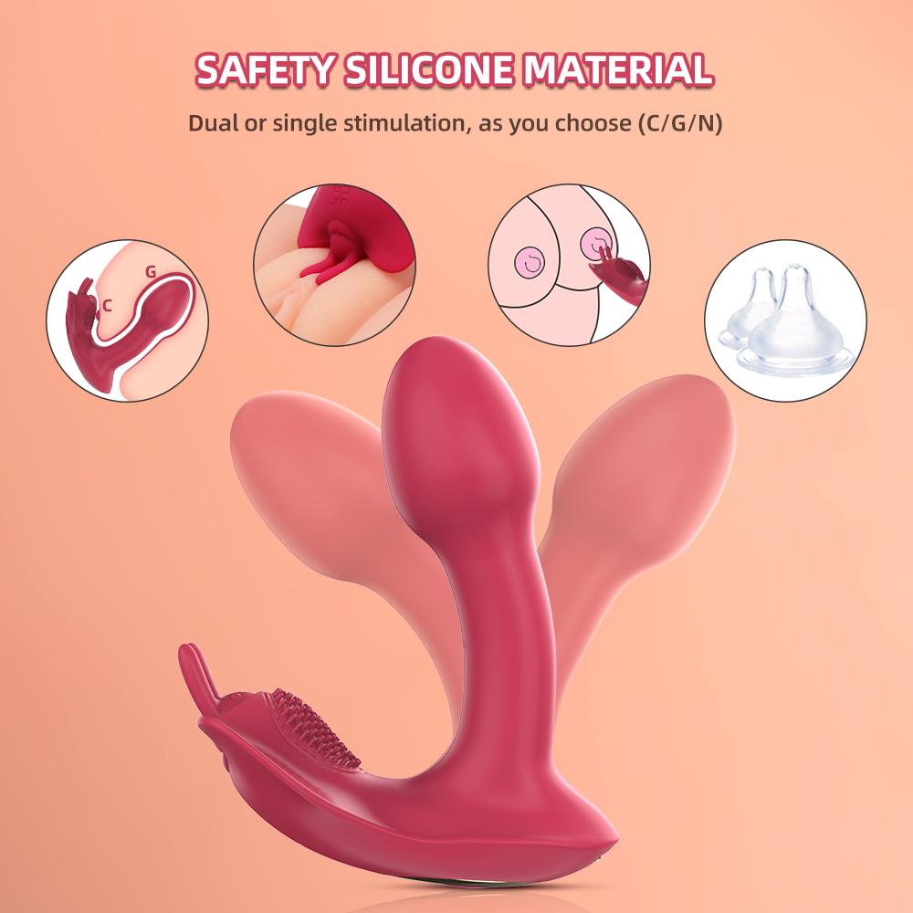 Wearing Vibrator Dildo Clitoris Masturbator Super Powerful Female Vaginal G-spot Stimulator For Women Sex Toys