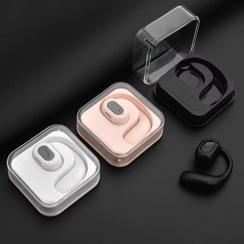 Wireless Open-Ear Bluetooth Headset: Sporty, Bone Conduction, Long Battery