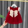 Baby Girls Princess Dress Casual Sleeveless Toddler 1-3 Years