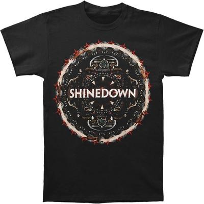 Shinedown Pánské tričko s diskem Černé