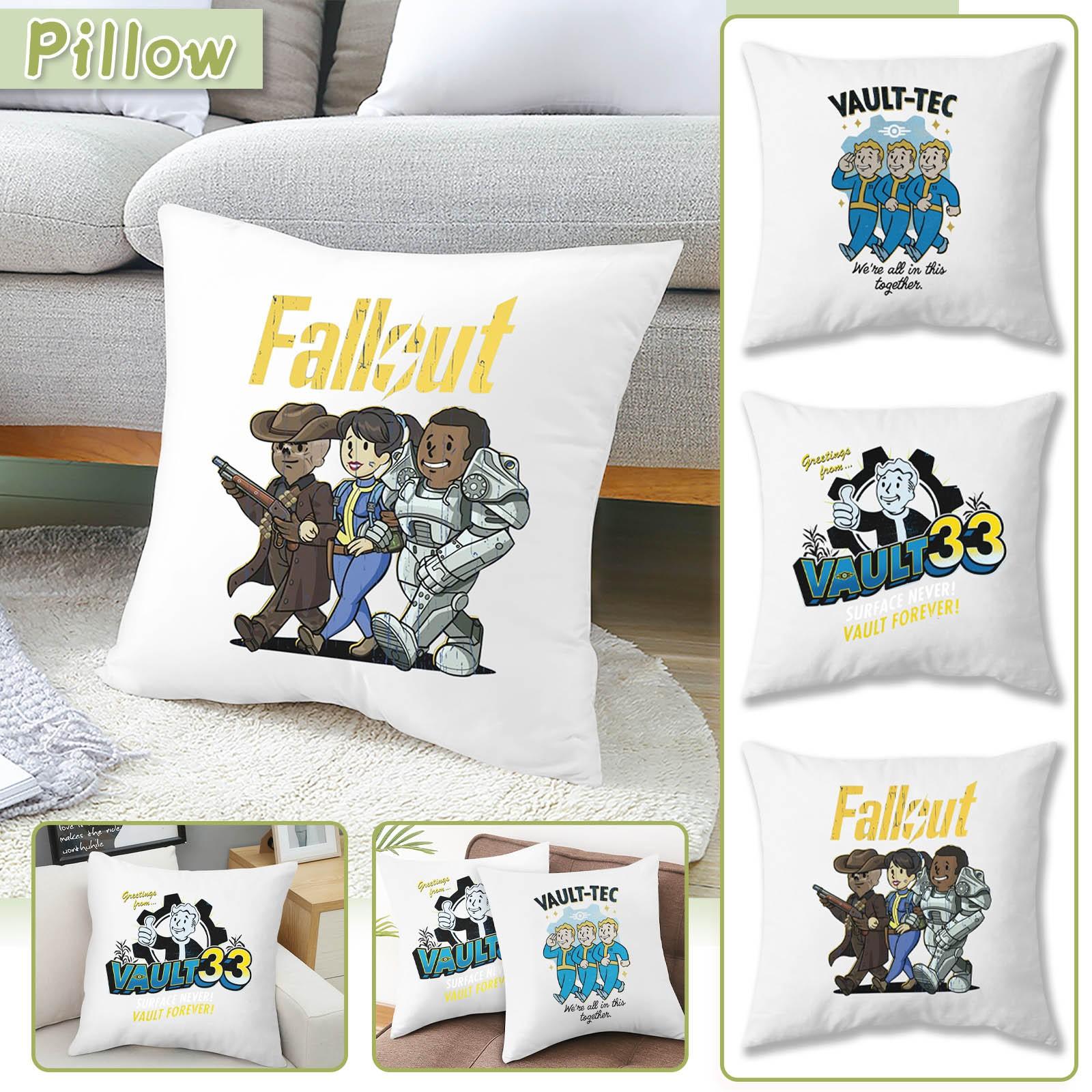 

Наволочка Fallout Наволочка для диванной подушки Двусторонняя наволочка с принтом