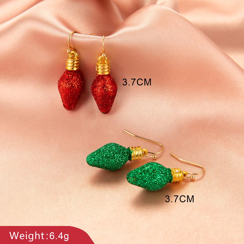 Creative Christmas Tree & Snowman Bell Stud Earrings - Festive Holiday Accessories for Women