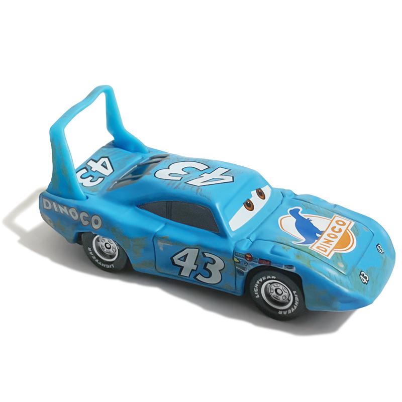 Pixar Auta 3 Bouřlivák Jackson Mickey Blesk McQueen Mack Modelové auto 1:55 Kovová slitina pro tlakové lití Auto Dětské hračky Dárky