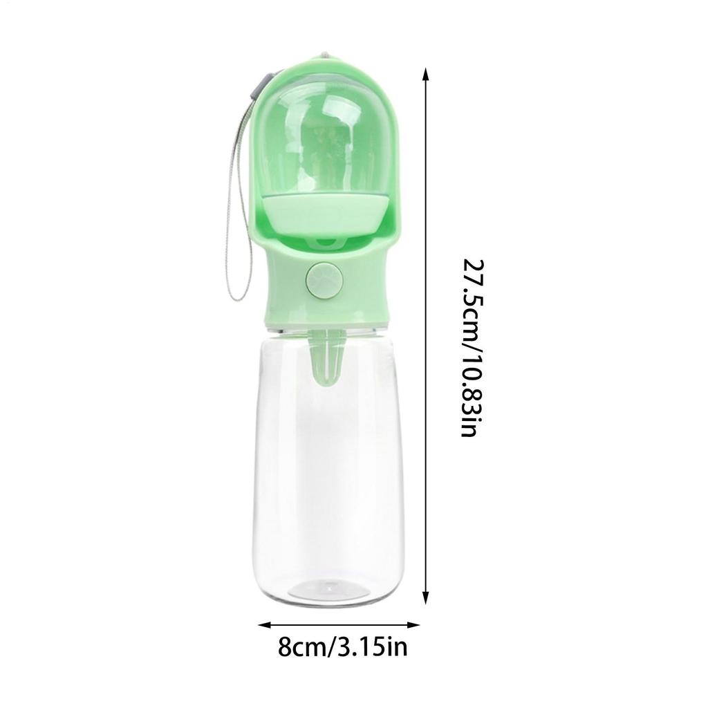 Portable Dog Water Bottle with Food Container Travel Puppy Water Bowl for Cat Small Medium Large Breeds Walking Hiking Camping