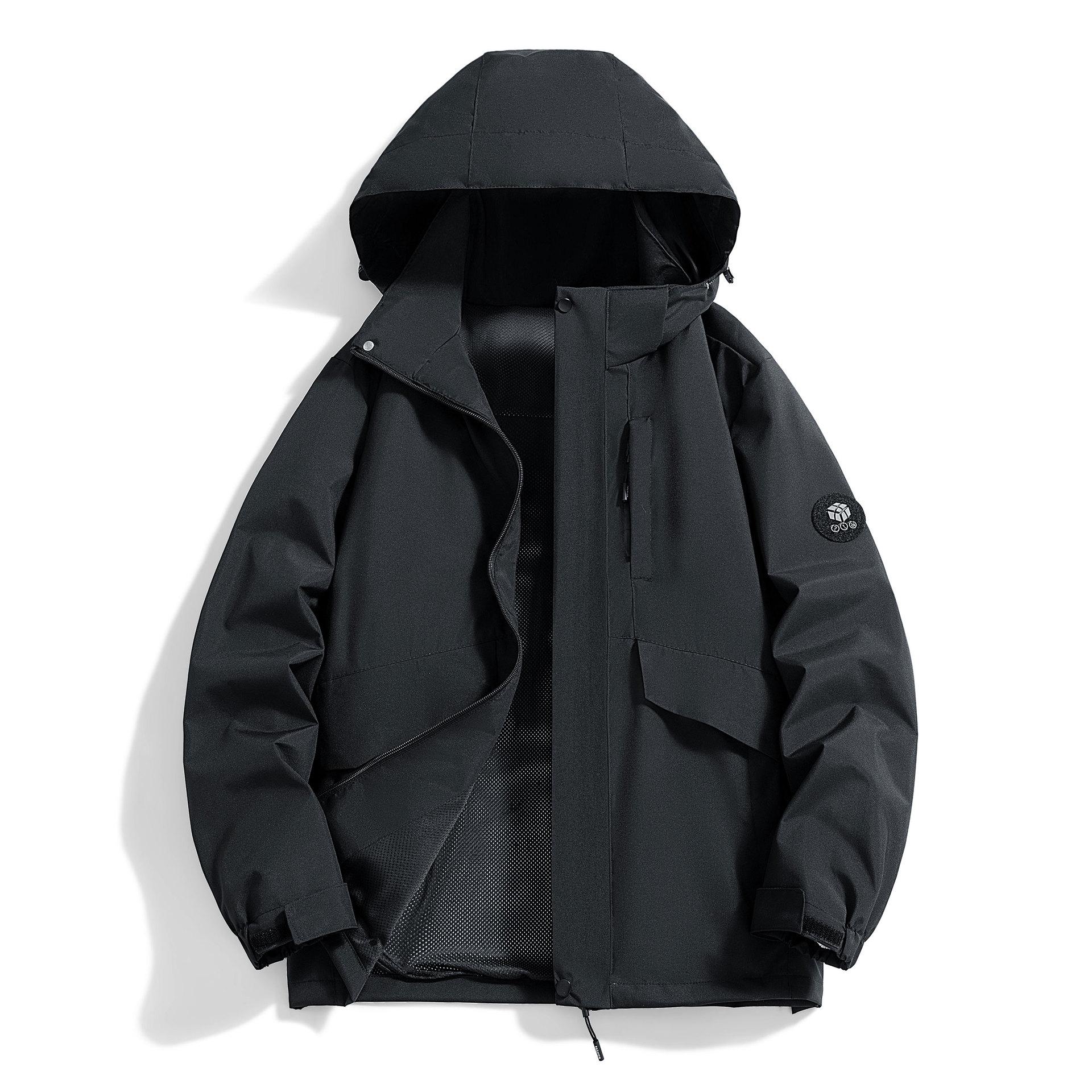 

Мужская весенняя куртка, мужская куртка в корейском стиле, мужская спортивная повседневная одежда, мужская модная универсальная свободная куртка с капюшоном 5XL