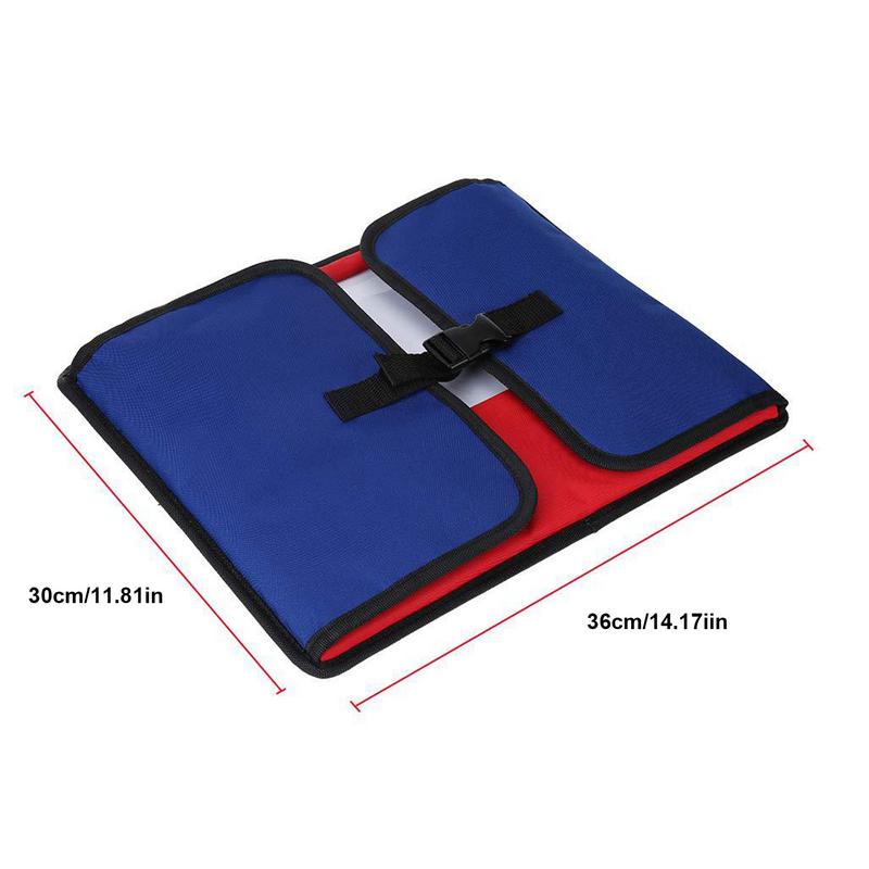 Kids Travel Tray For Car Seat Snack Auto Seat Children's Tray For Travel Car Children's Drawing Board With Storage Bags For RVs