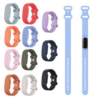 Jijijing Silicone Band for Google Fitbit Air, Water Sweat Resistant Sport Band, Adjustable Fitness Tracker Strap Replacement