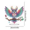 Acrylic Special Shaped Colorful Animals Diamond Painting Desktop Ornaments Kit Diamond Painting Desktop Decorations for Beginner