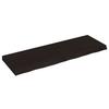 Vidaxl Tabletop, Dark Brown, 120X40X(2-6) Cm, Light Oak Wood