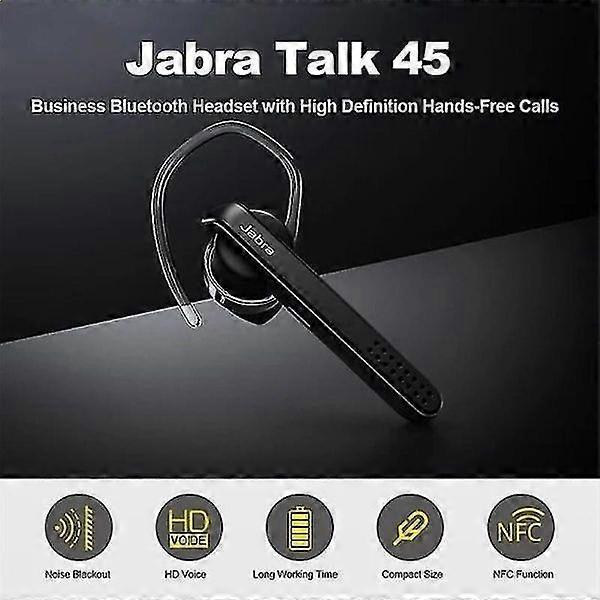 IC Oryginalny Zestaw Słuchawkowy Bluetooth Handsfree Stealth Talk 45 - Czarny