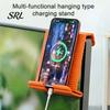 Portable Silicone Phone Holder Stand with Suction Cups, Foldable Flexible Desk Grip for Outdoor Shoots Tablet Laptop, Convertible Selfie Travel Hands