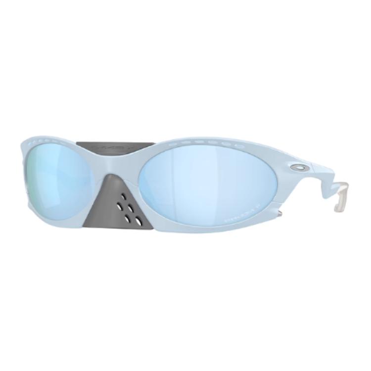 

Oakley 0943704 Sporty Personality Irregular Sunglasses Unisex Couple Deep Water Polarization 41