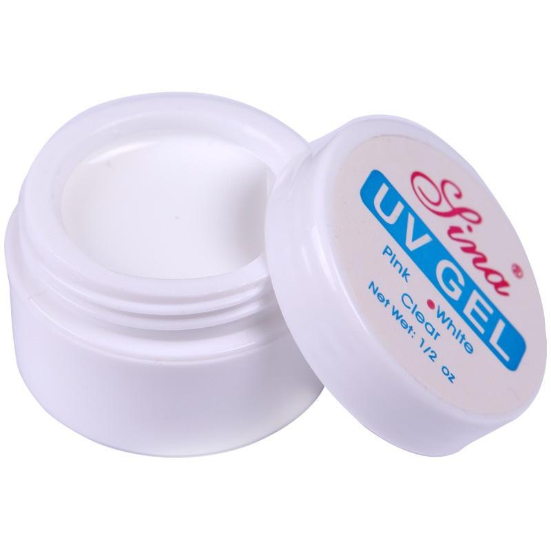 

3 цвета, 10 мл, УФ-гель для ногтей, гель для наращивания ногтей, инструменты для дизайна ногтей ZKStar WBL 10ml белый