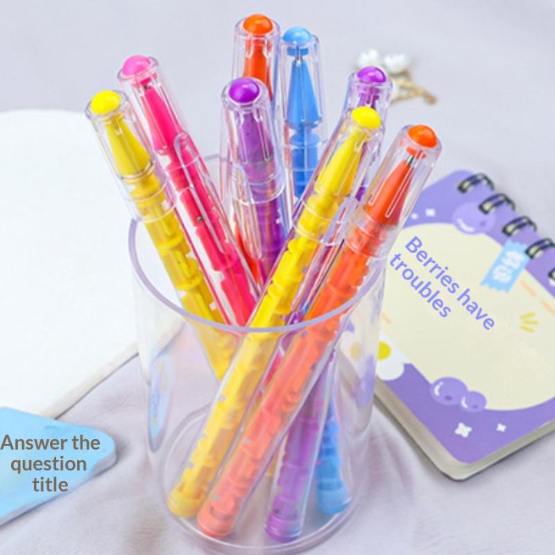 New New 5/10Pcs Creative Stationery Fun Puzzle Game Pen Maze Ballpoint Pens Stress Relief Writing Tool Unique Gift