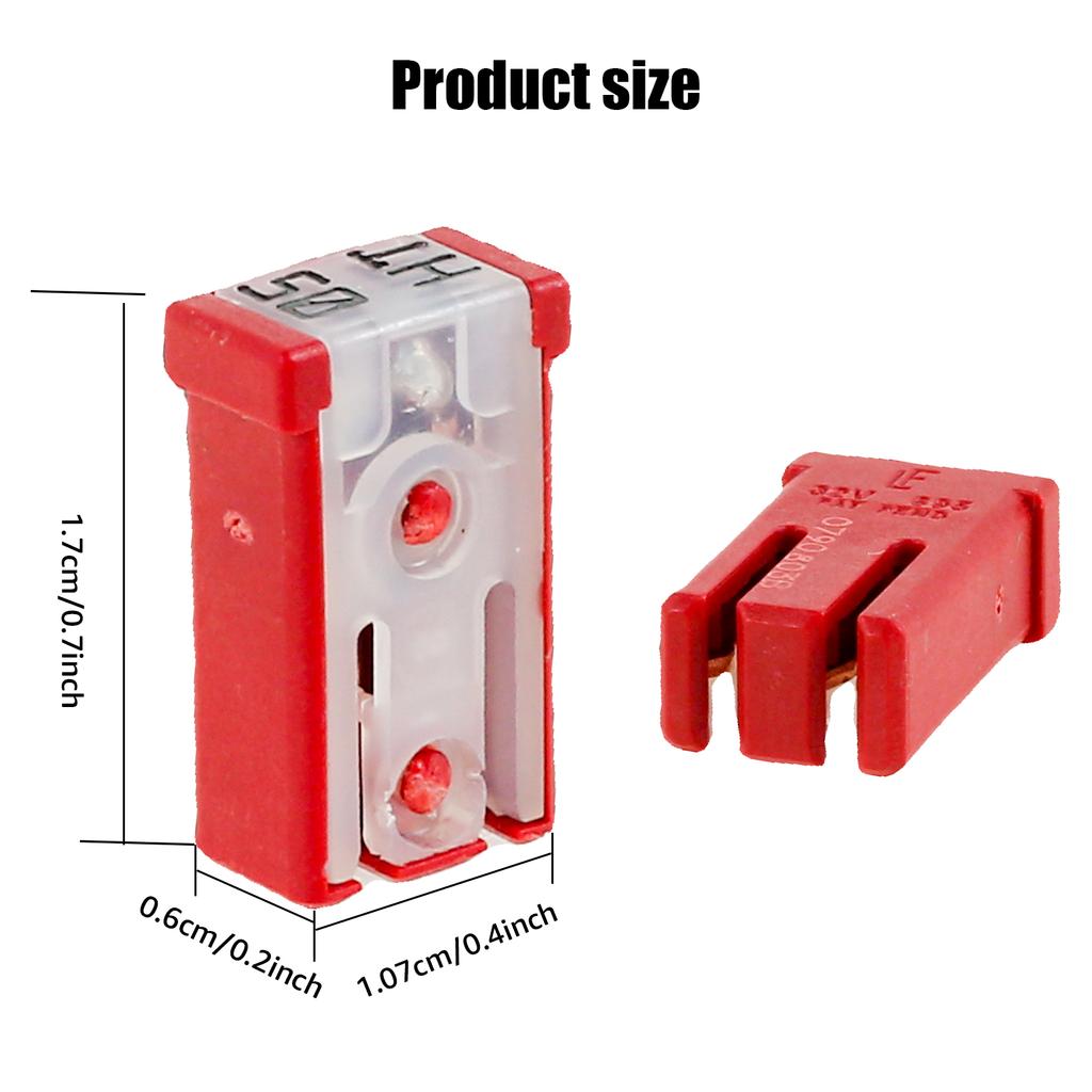 14Pcs Car Fuses Assortment Kit 15-60A Replacement Fuses for Car/RV/Truck/Motorcycle Provide Car Protection