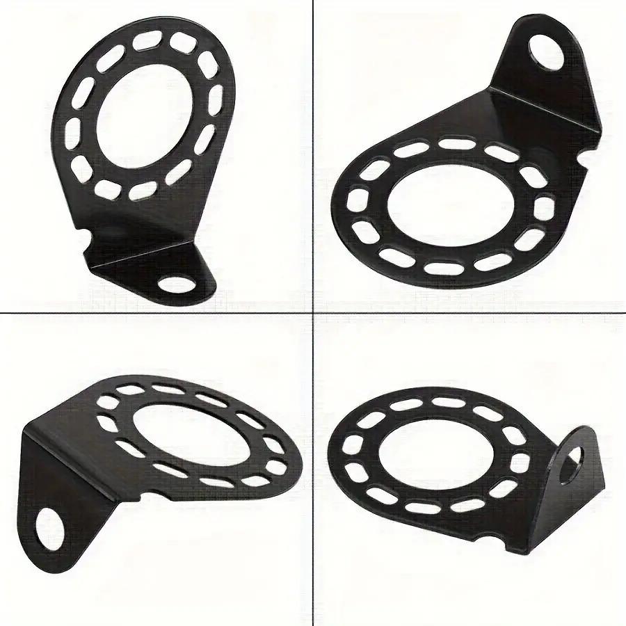 Trailer Connector Mounting Metal Mounting Bracket Holder For 7 Pin 13 Pin Caravan Towing Trailer Connector Plug Socket Bracket