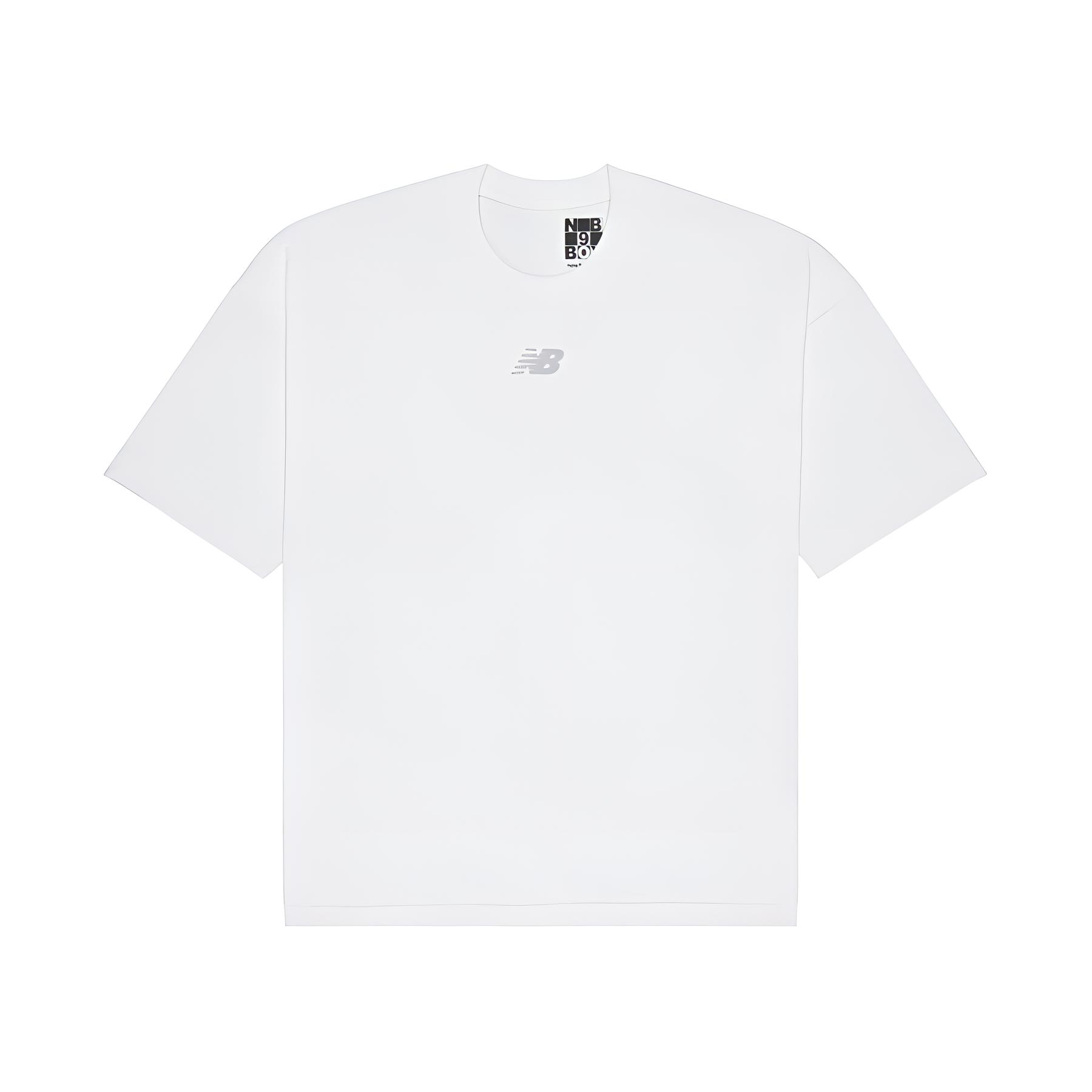 New Balance 9BOX T Shirt Unisex White AMT45608-WT F