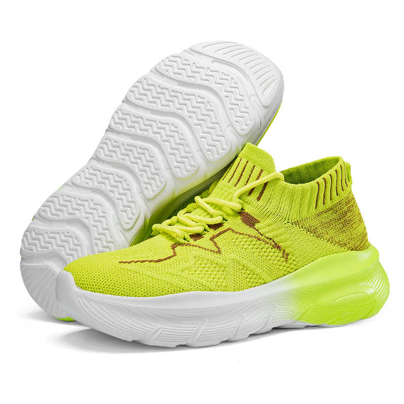 Fashion Non-slip Sole Round Toe Beige Boots Ladies High Shoes Women Grandma Sneakers Sports Loafer'lar Tenise Training Type Shoses