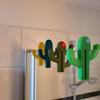 Cactus-Shaped Bathroom Glass Door Hooks Suitable For 8mm/6mm Doors Bathroom Door Clamp Hook For Towels, Washcloths, Clothing