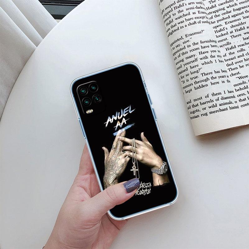 Anuel AA Transparent Phone Case for LG K22 K30 K40 K40S K41 K42 K50 K50S K51 K51S K52 K61 K62 K71 K92 Q61