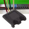 2 Cue Holder Prevent Slip Small Portable Heavy Duty Base Plastic Pool Cue Rest for Billiard Stick Billiard Stick Accessory