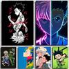 1ks Horký Populární Klasické Anime Gon Killua Hunter X Hunter Plakát HD Plakáty Domácí Pokoj Bar Kavárna Dekorace Umění Nástěnná Malba Obrázek