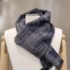Men's Winter TR Fleece Geometric Print Muffler RN4C093