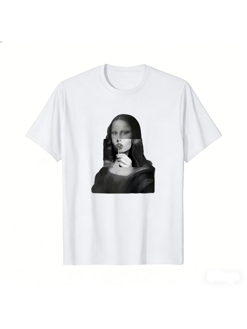 

Unisexs Casual Sports Fashion Fitness Outdoor Home ShortSleeve Stylish Cotton Couple Street Style TShirt oversized t shirt S
