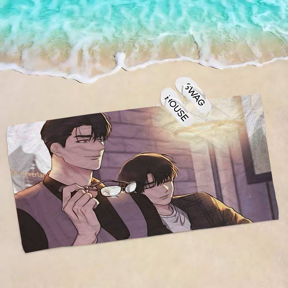 Bl Anime Vergeltung Strandtuch Bunte Handtücher für Mädchen Mikrofaser Schnelltrocknend Sandfrei Strand Yoga Spa Fitnessstudio Pool