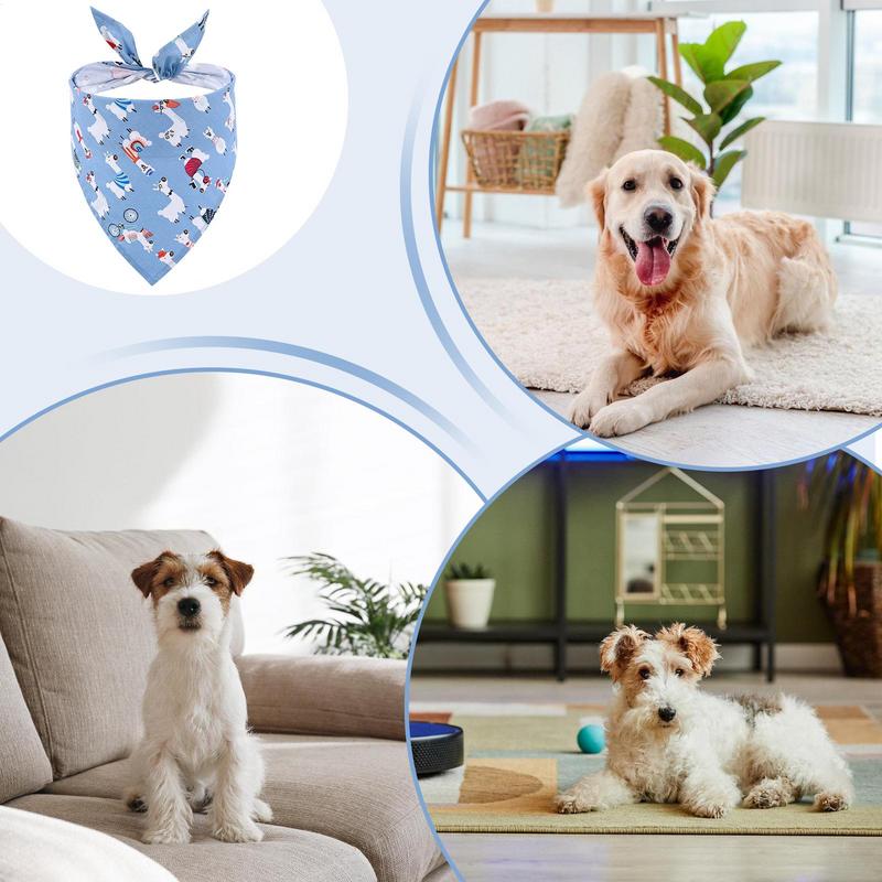 Triangle Pet Scarf Triangle Scarfs Bibs With Cute Fruit Pattern Cartoon Dog Triangle Bib Fruit Print Pet Neckerchief For Pet Dog