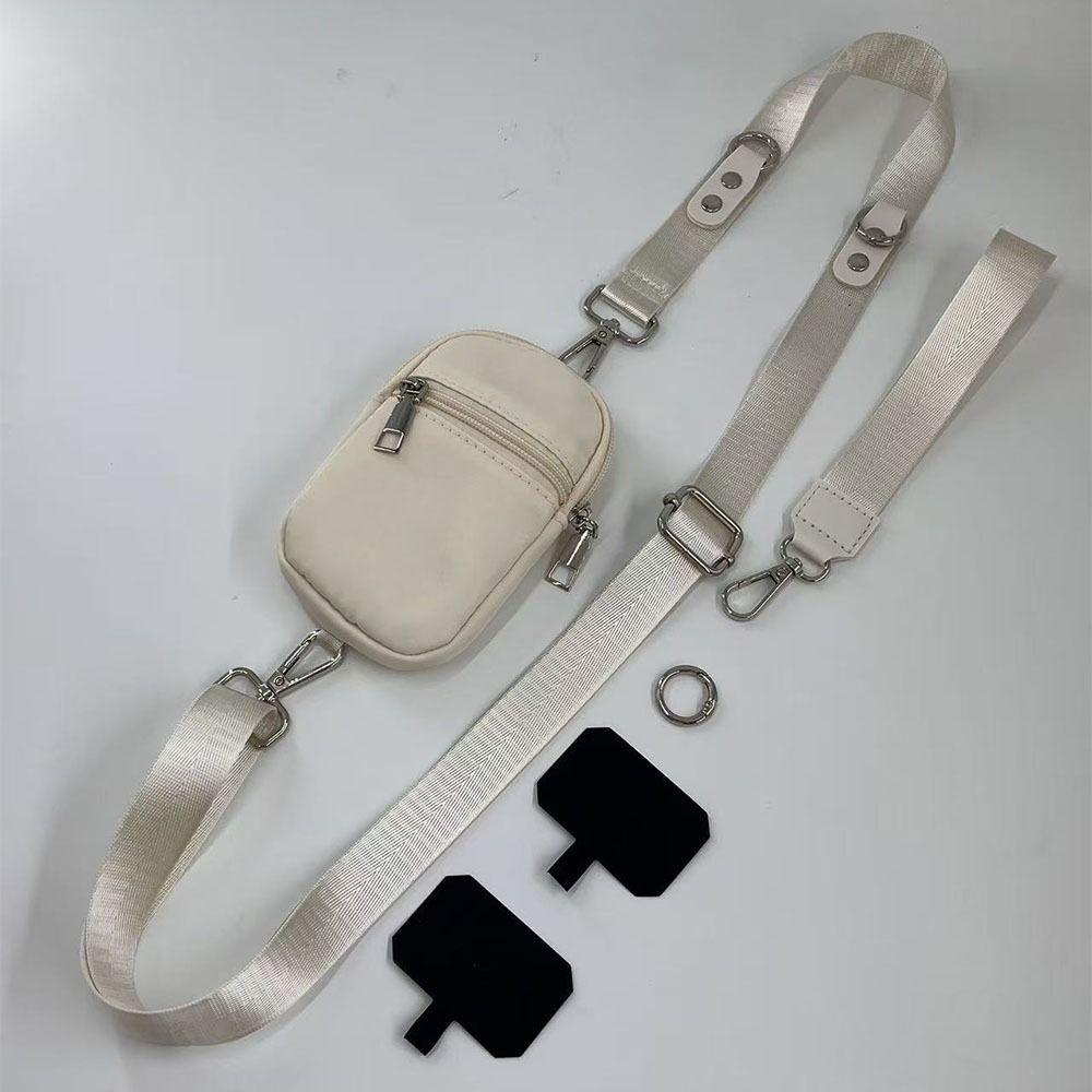 Adjustable Crossbody Phone Bag Detachable Women's Keychain Wallet Unique Mini Coin Purse ID Holder
