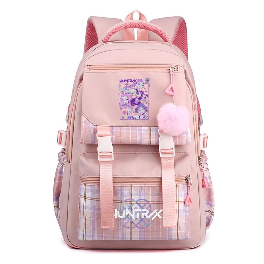 Trend Korean Version Of Large-Capacity Backpack, Animation Printing, Primary And Secondary School Schoolbag