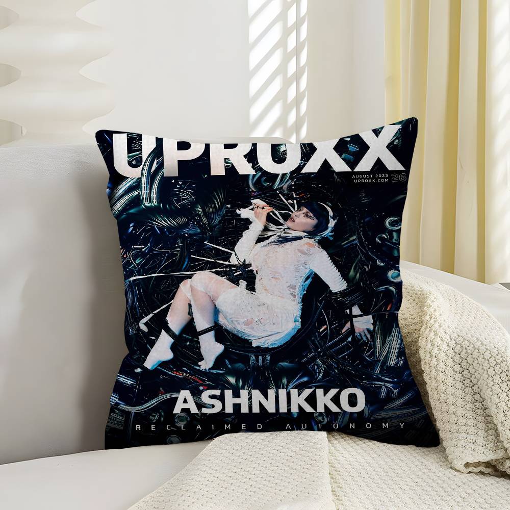 

Rapper AAshnikko Personalized Pillow Cover Kids Bedroom Wild Party Decor Pillowcase kid Birthday shower Gift 30x30 cm