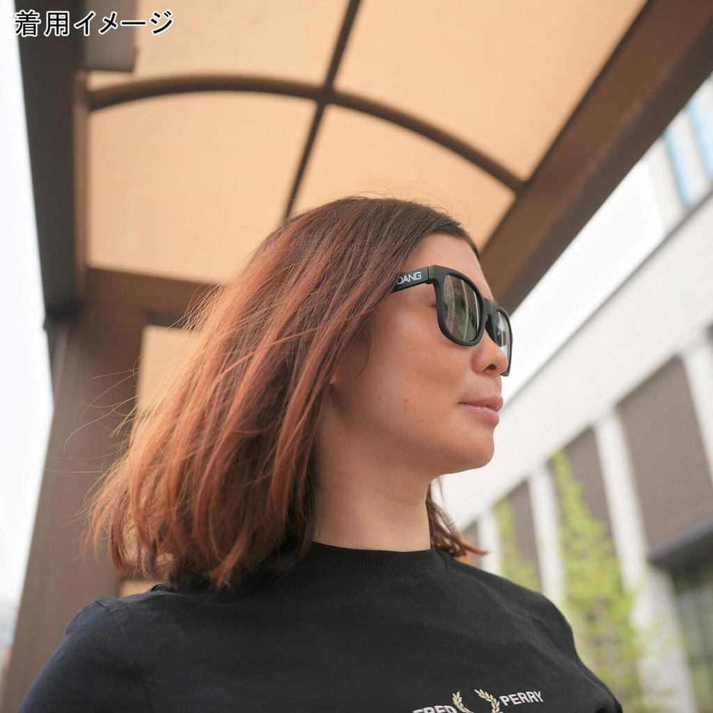 DANG SHADES Unisex Loco Premium Lens Sunglasses (vidg00430-lbk)