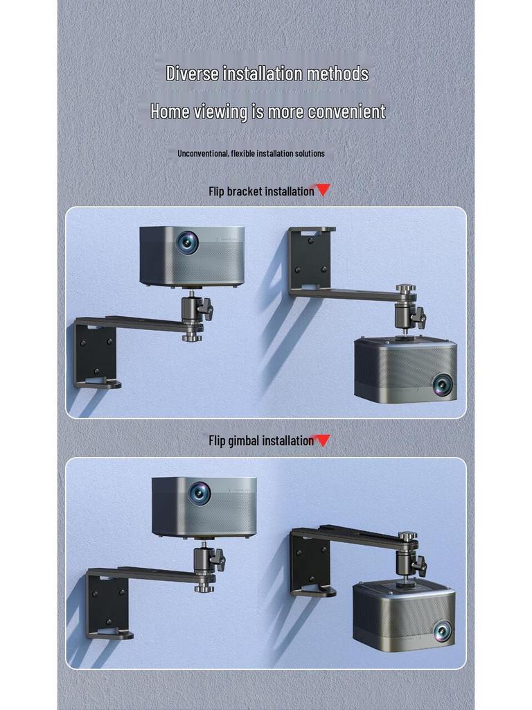 HAILE Projector Wall Mount Bracket for XGIMI, Nut, Dangbei & More
