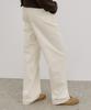 OCTETTE Curved Corduroy Pants_Cream