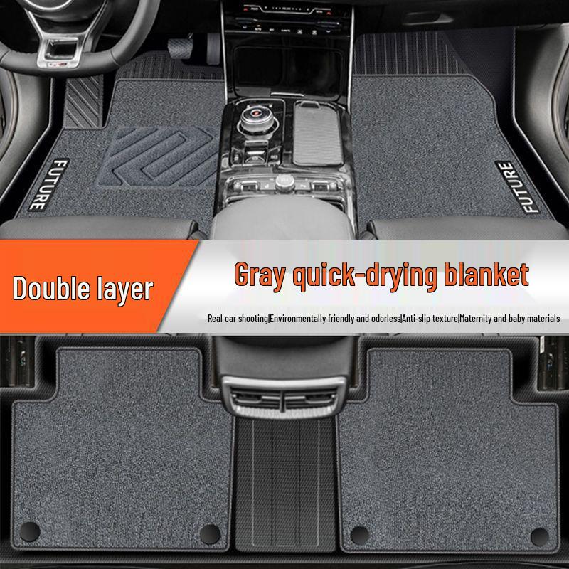 Kia K5 TPE Car Floor & Trunk Mat Set: Quick-Dry, Full Coverage