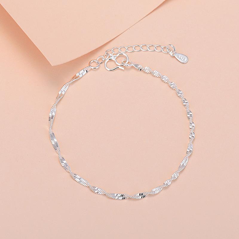 2024 Korean Silver-Plated Bracelet: High-End Autumn Women's Jewelry