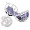 Set of 2 Bra Laundry Balls, PP Plastic Laundry Nets, Bra Wash Bags, Large Ball 15 X 16.5cm, Small Ball 10.5 X 11.5cm