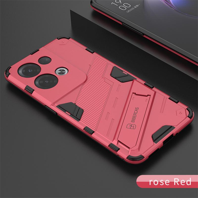 Phone Holder Case For Oppo Reno 8 Pro Case Bumper Anti-knock Armor Full Back Cover Oppo Reno 8 Pro 5G Case For Oppo Reno 8 Pro