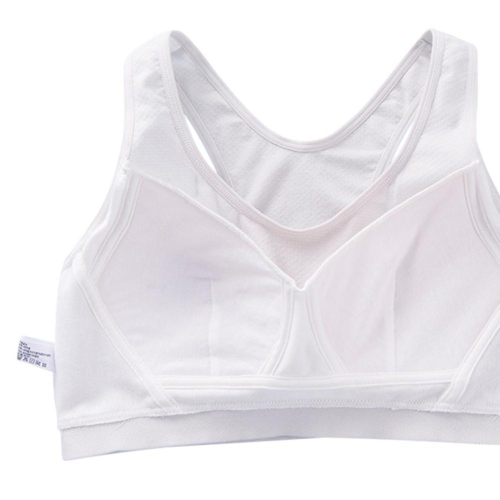 Teen Bra Adolescent Sports Bra High School Students Junior High School Students Shockproof Small Vest Bra