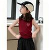 Chic Slim-Fit Girls' Summer Camisole for Ages 6-15