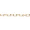 LLOYD Vermeil Volume Link Necklace (55cm) LLNB23371S