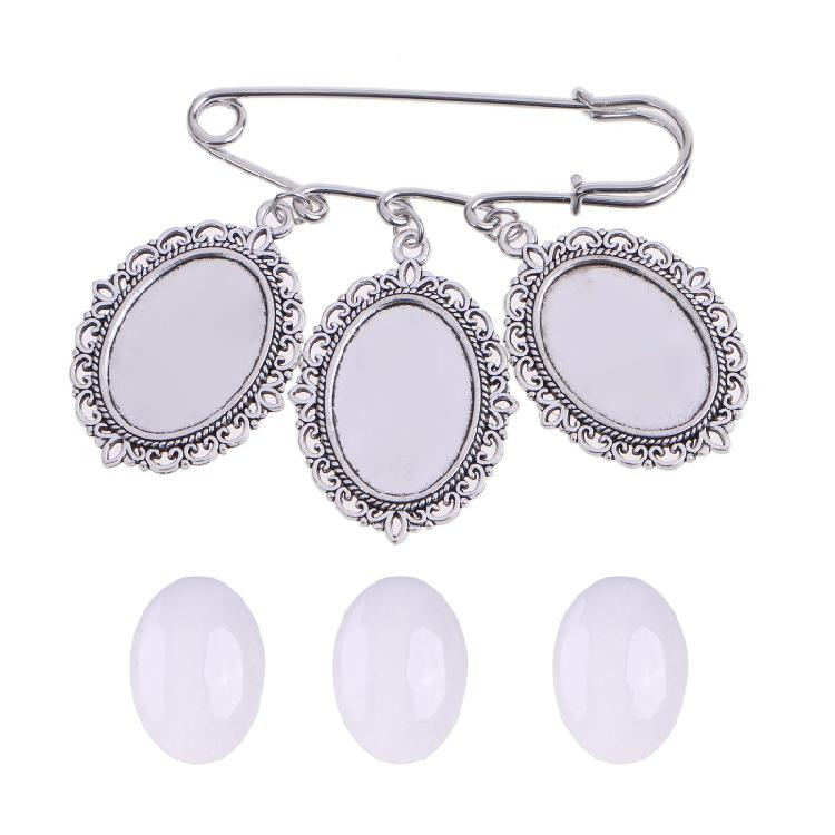 DIY Photo Glamour Lace Oval Bridal Pendant Memorial Angel Photo Party Ornaments