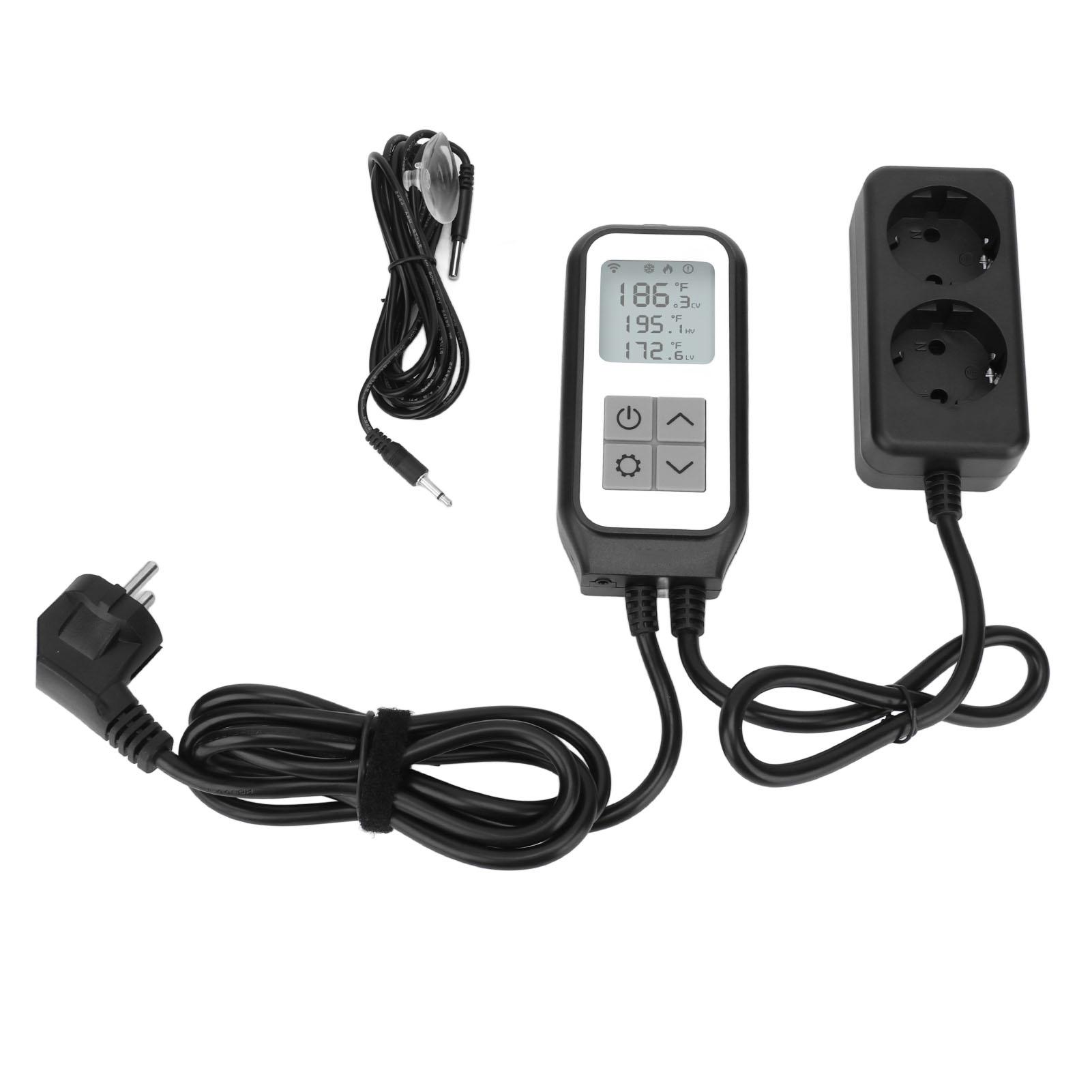 

WiFi Smart Digital Temperature Controller Socket Remote Controlling Timer Setting for Home