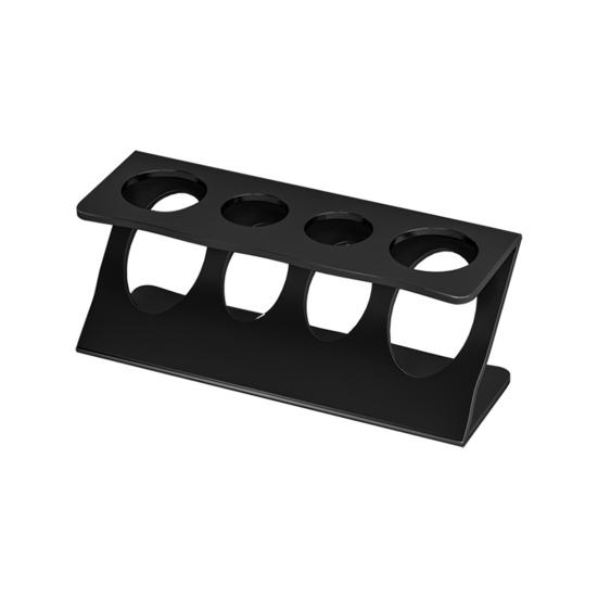 Countertop Toothbrush Holder Bathroom Toothbrush Stand with 4 Slots Z Shape Family