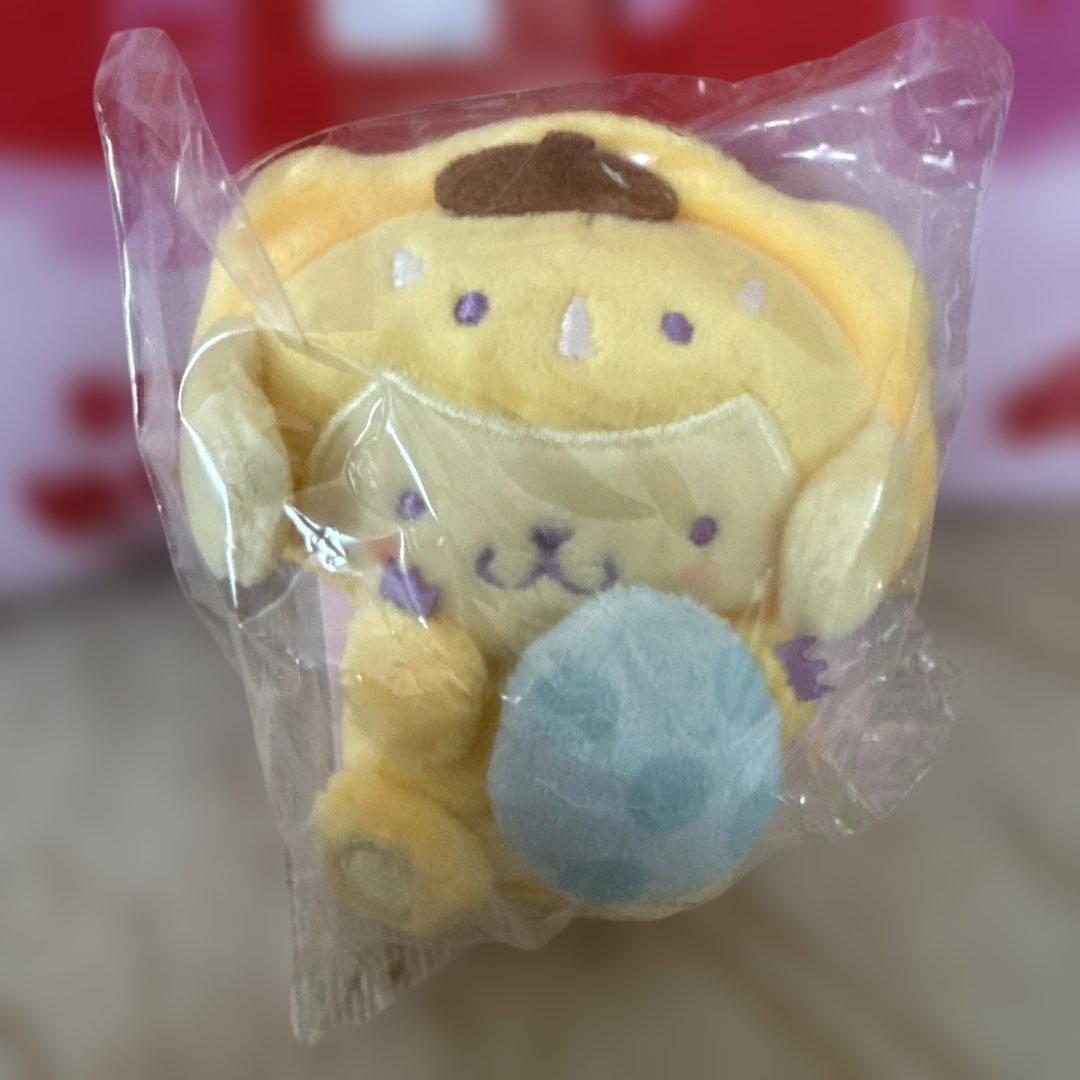 Sanrio Pompompurin Mascot Plush Dinosaur 2021 Unused