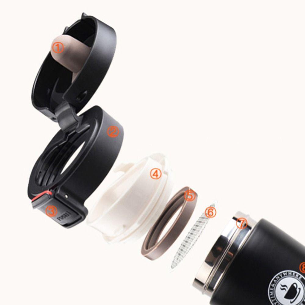 Universal Themos Replacement Mug Cover Silicone Tumbler Lids Water Bottle Coffee Cup Lid